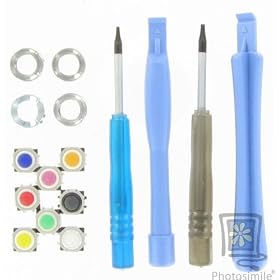 One (1) Original Color TrackBall with Tool Kit for Blackberry Pearl, Pearl Flip, Curve, bold, Google G1 phones