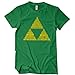 New THE TRIFORCE T Shirt Legend of Link Zelda Retro Gaming Tri Force Hyrule Tee