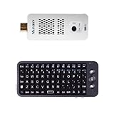 Measy U2C Duel Core 1.6Hz 1G RAM 8G Flash Android 4.1 Mini PC Bluetooth Camera DLNA P2P WLAN RK3066 + 2.4G RF Mini Wireless Air 