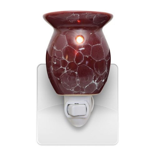 Red Marble Plug in Tart Warmer