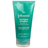 Johnson's No More Tangles Leave-in Conditioner, 5-Ounce Bottles (Pack of 6)