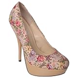 Brinley Co Womens Floral Print Platform Pumps Brinley Co Womens Floral Print Platform Pumps