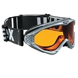 Uvex U-04399 SLV Womens Onyx Goggle Silver Metallic/Gold Lite