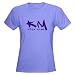 KM - Krav Maga Military Women's Dark T-Shirt by CafePress