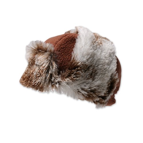 Zutano Girls 2-6x Cozie Shaggy Hat, Chocolate, 3T
