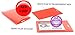 LAM-IT-ALL Hot Laminating Pouches Luggage Tag (pack of 50) 10 mil 2-1/2 x 4-1/4 Red/Clear