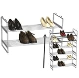 Whitney Design 2103 Stackable 2-Shelf Chrome Shelving Unit