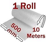 500mm x 10M Mini Rolls of Bubble Wrap Fast Free Delivery
