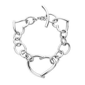 Hot Diamonds Just Add Love Silver And Diamond Bracelet