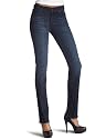 7 For All Mankind Women's Highwaist Straight Leg Jean in Vista Del Mar