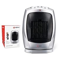 Alpina SF-9381 Ceramic Fan Heater with Thermostat - For 220V / 240 Volt Countries