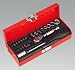  : TRX-Star Socket & Security Bit Set 23pc 1/4Sq Drive AK6195