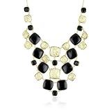 Kate Spade New York Cobblestone Black and Camel Bib