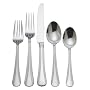 Reed & Barton Woodrow 80-Piece 18/0 Stainless Steel Flatware Set, Service for 12