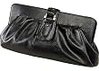 Liz Claiborne Black Rocklin Clutch Handbag BLACK