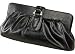 Liz Claiborne Black Rocklin Clutch Handbag BLACK