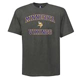 Minnesota Vikings Heart & Soul Charcoal T-Shirt Small