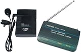 Pyle PDWM102 VHF Lavalier Wireless Microphone System