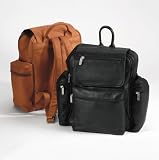 Vaqueta Napa Vaqueta Sidesaddle Laptop Backpack