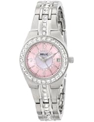 Relic Womens ZR11787 Analog Display Analog Quartz Silver Watch