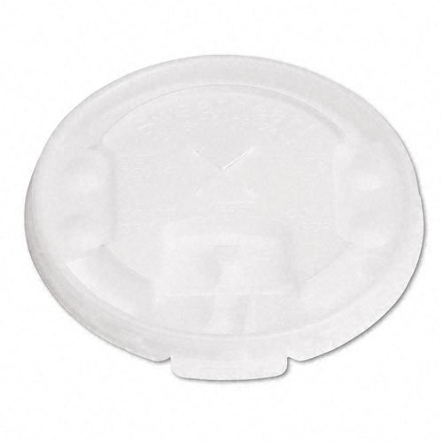 SOLO Cup Company Products - SOLO Cup Company - Travel Cups, Lids, w/Straw Slot, Translucent, 2000/Carton - Sold As 1 Carton - Prevent beverages from spilling.