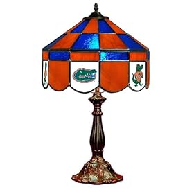Stained Glass Table Lamp 22 University of Florida Gators