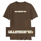 T-Shirt Brown  Capital 70 Retro Willemstad  Netherlands Antilles Capital