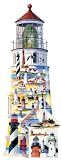 Lighthouses 600 Piece Shaped Puzzle