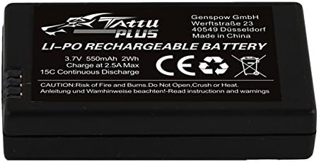 Tattu Plus LiPo Battery Pack 3.7V 550mAh Upgrade Battery for Parrot Mini Drones Jumping Sumo Mini Drones Rolling Spider