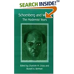 Schoenberg and Words: The Modernist Years (Bordercrossings, 11)