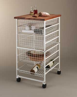 The Container Store Kitchen Cart