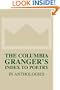 The Columbia Granger's Index to Poetry in Anthologies: Thirteenth Edition