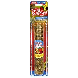 8in1 Hamster/Gerbil Fruit Surprise Honeybars - Banana Berry Bongo (1/Blister), 4-Ounce