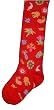 MP Danish Simple Flower Tights, red
