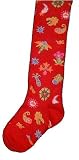 MP Danish Simple Flower Tights, red
