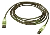 LINDY Illuminated USB 2.0 Cable, Green, 2m
