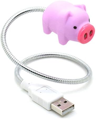 Qifei Usb Led Lamp 5V 1.2W Portable For Power Bank with Pig Shape
