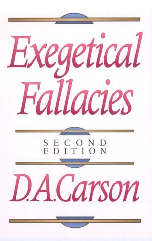Exegetical Fallacies under General in The Books Store