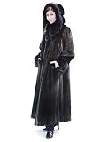Mink Coat - Scalloped Hood and Collar