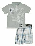 Company 81 Sterling Silver & Colorful Plaid Toddler Boys 2Pc Short Set