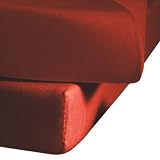 fleuresse Spannlaken colours 9100-4069, 100/200 cm Mako Satin