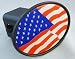 American Flag Hitch Cover