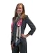 Square Silk Fashion Scarf -- Summer Blossoms -- 100% Silk Fashion Scarf Wrap Image #6