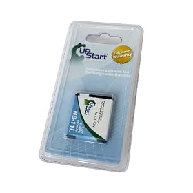 NB-11L Replacement Battery for Canon Digital Cameras - UpStart Battery brand with Lifetime Warranty