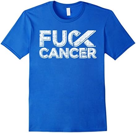 Men's Cancer Gifts for Men Women and Chemo - Fight Cancer Large Royal Blue