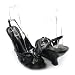 TUESDAY Womens Black Wedge Sandals