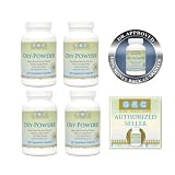Oxy-Powder 4-Pack! Organic Oxygen Based Colon Cleanse!