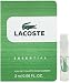 Lacoste Essential by Lacoste for Men 0.06 oz Eau de Toilette Sampler Vial Spray