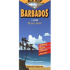Barbados Road Map (B&B Road Maps)