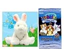 Webkinz Rabbit and 1 Free Webkinz Pack